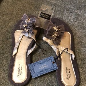 Vera wang sandals